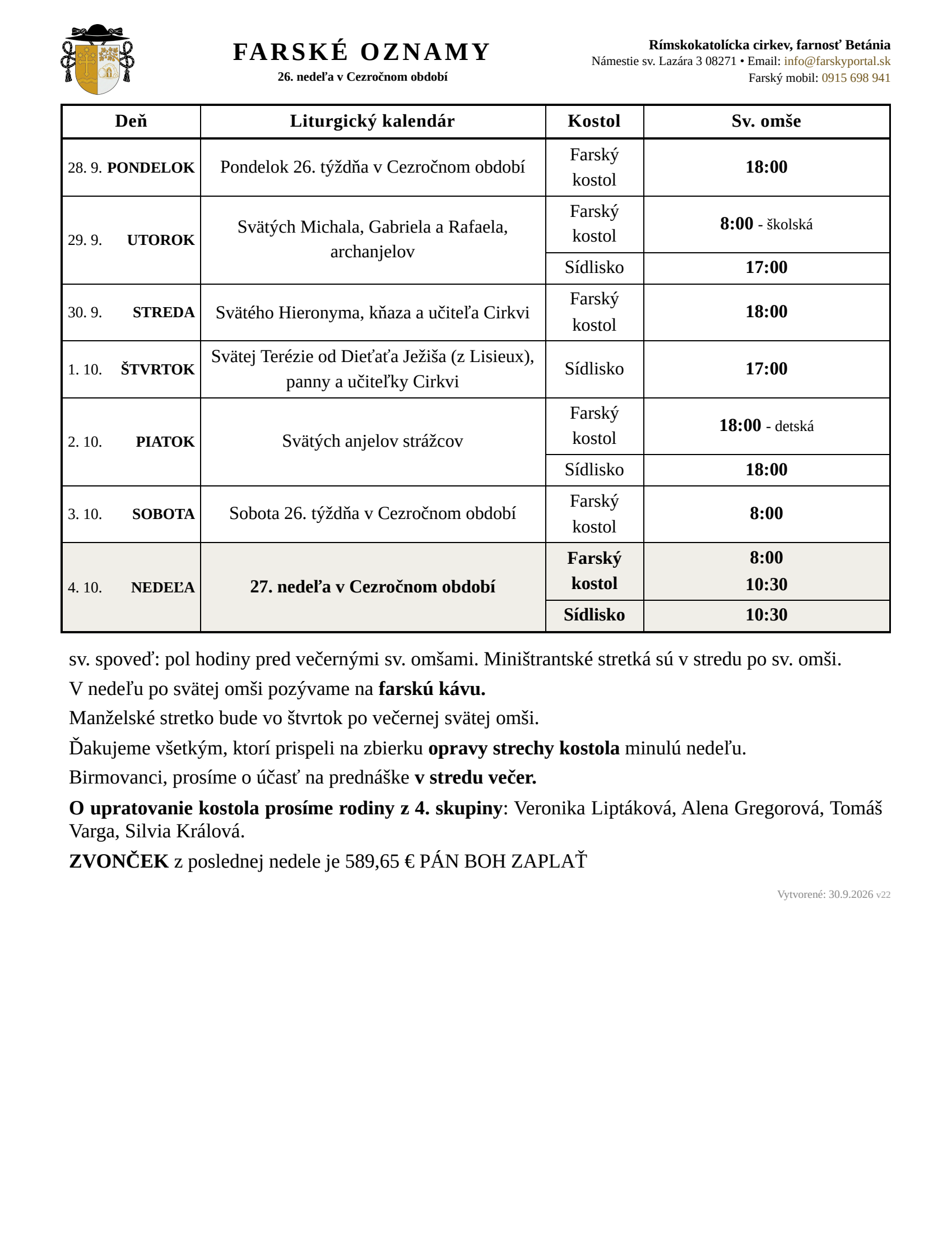 oznamy_tyzden_40_2026.pdf - page 1